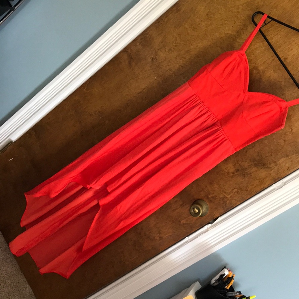 NWOT BCBG Max Azria hi-low dress